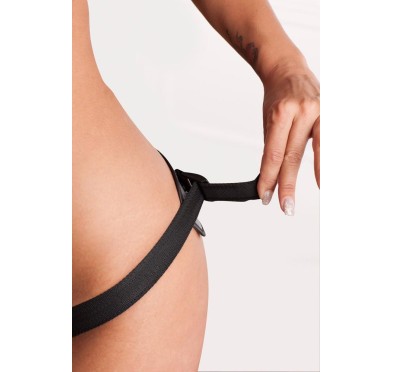 Uniwersalna uprząż strap on pierścienie regulacja