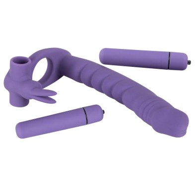 Sztuczny penis dildo podwójna penetracja masażer Sztuczny penis dildo podwójna penetracja masażer