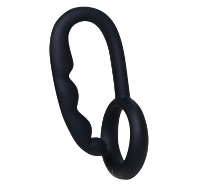 plug zatyczka korek analny na pierścieniu czarny plug zatyczka korek analny na pierścieniu czarny
