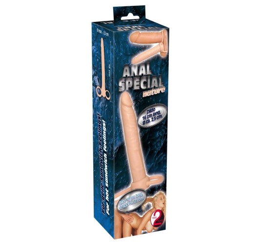 Drugi penis dildo do podwójnej penetracji członek