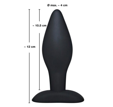 Duży korek analny plug zatyczka silikonowa 12cm
