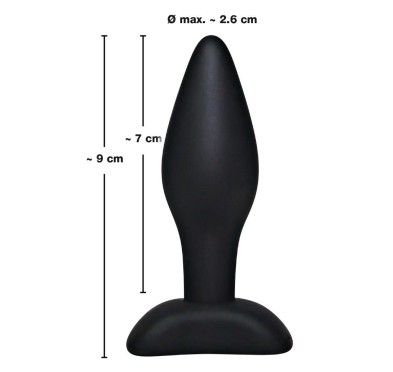 Zgrabny mały korek plug analny sex zatyczka 9cm Zgrabny mały korek plug analny sex zatyczka 9cm