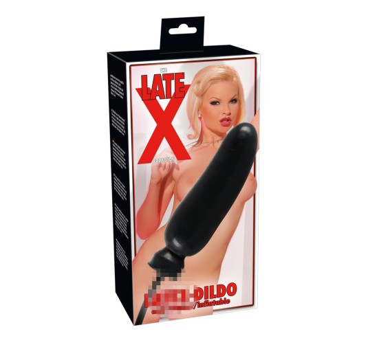 Uniwersalne dildo analne waginalne pompowane 20cm