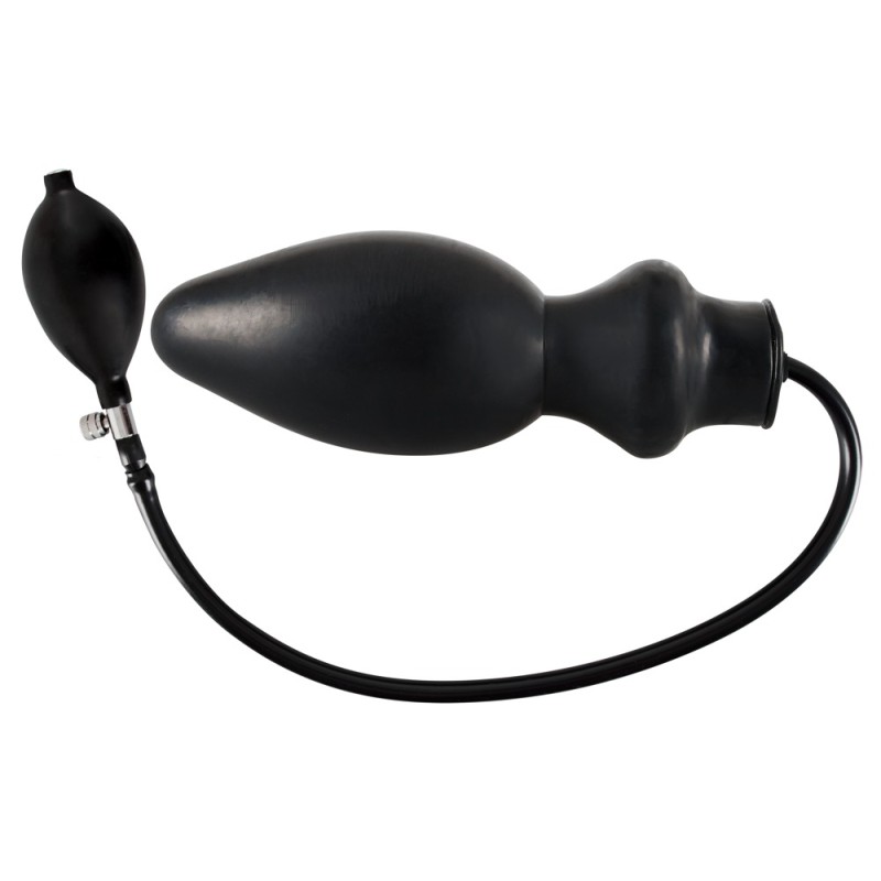 Lateksowy pompowany plug analny powiększany 20cm