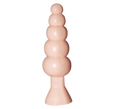 Sonda analna z kulkami do pupy sex przyssawka 20cm Sonda analna z kulkami do pupy sex przyssawka 20cm