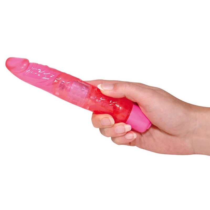 Wibrator analny realistyczny kształt cienki 17cm Wibrator analny realistyczny kształt cienki 17cm