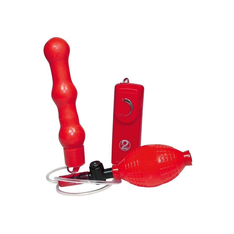 Nadmuchiwany korek analny z wibracjami 14,5cm Nadmuchiwany korek analny z wibracjami 14,5cm