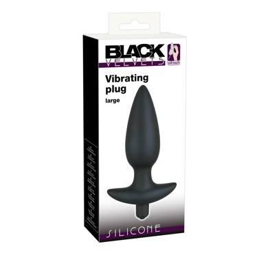 Korek analny z wibracjami plug zatyczka 17cm 5tryb