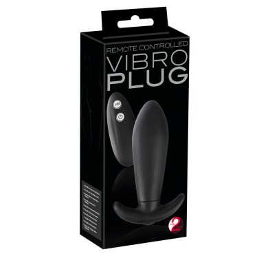 Stożkowa wtyczka analna plug korek wibracyjny 12cm