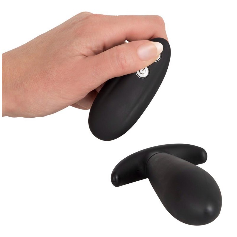 Stożkowa wtyczka analna plug korek wibracyjny 12cm Stożkowa wtyczka analna plug korek wibracyjny 12cm