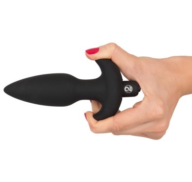 Wibrująca zatyczka analna korek plug do pupy 15cm