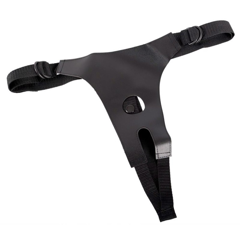 Strap on z trzema rodzajami dilda sex lesbijski