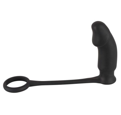 Wibrujące analne dildo z pierścieniem wtyczka plug