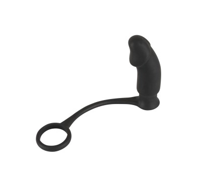Wibrujące analne dildo z pierścieniem wtyczka plug