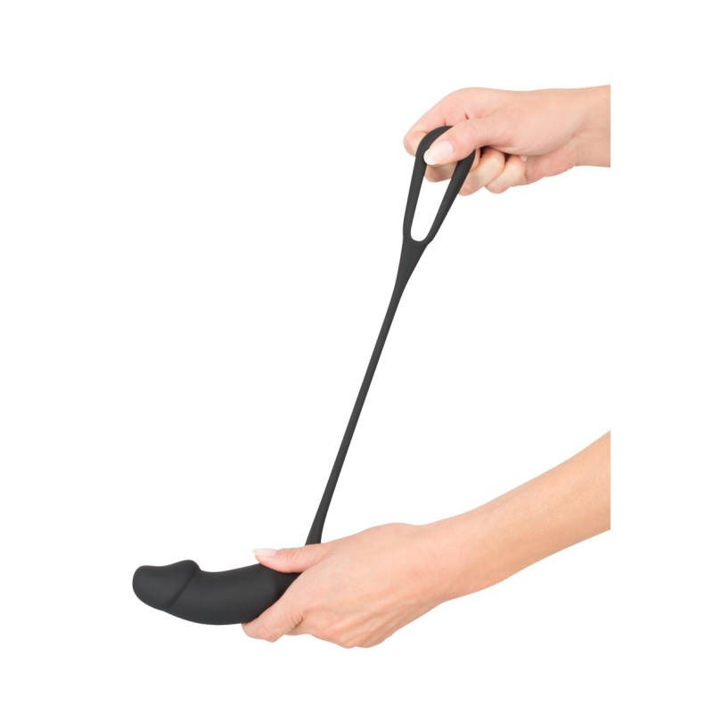 Wibrujące analne dildo z pierścieniem wtyczka plug