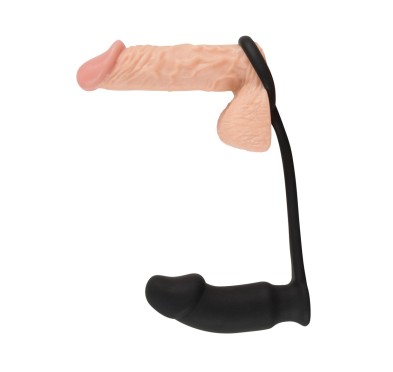 Wibrujące analne dildo z pierścieniem wtyczka plug