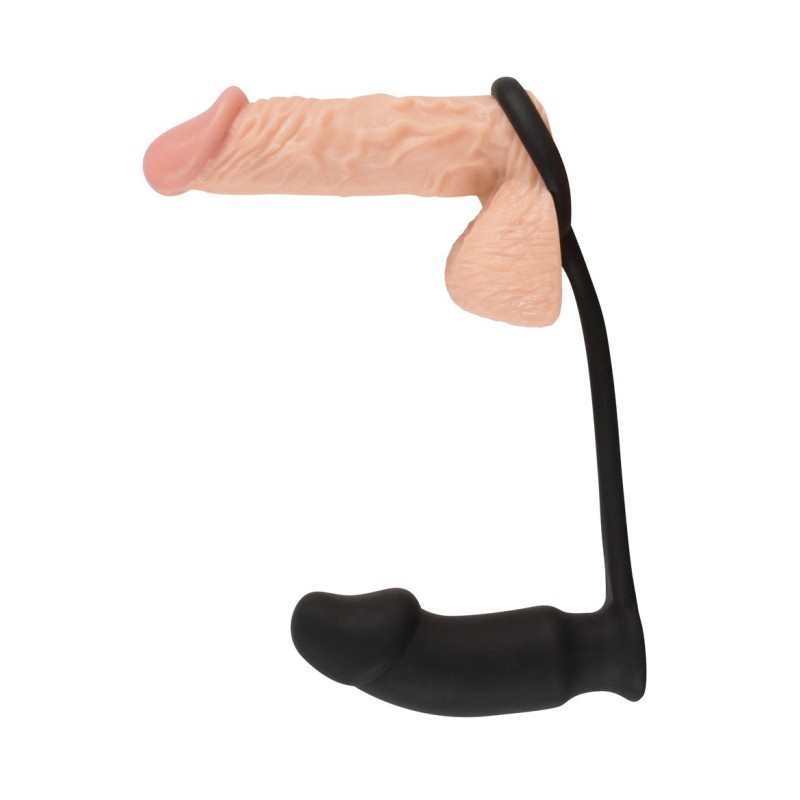 Wibrujące analne dildo z pierścieniem wtyczka plug