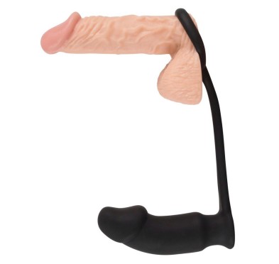 Wibrujące analne dildo z pierścieniem wtyczka plug