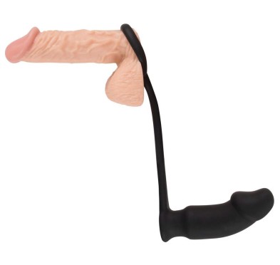 Wibrujące analne dildo z pierścieniem wtyczka plug