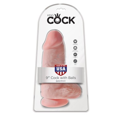 Gruby żylasty penis realistyczne dildo 23 cm