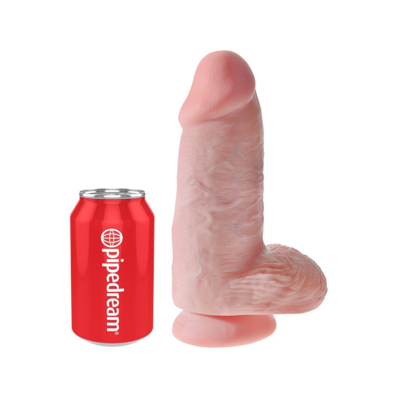 Gruby żylasty penis realistyczne dildo 23 cm