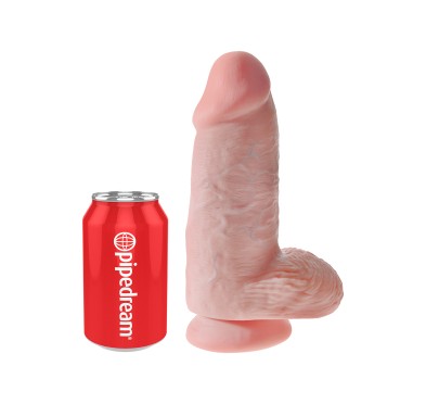 Gruby żylasty penis realistyczne dildo 23 cm