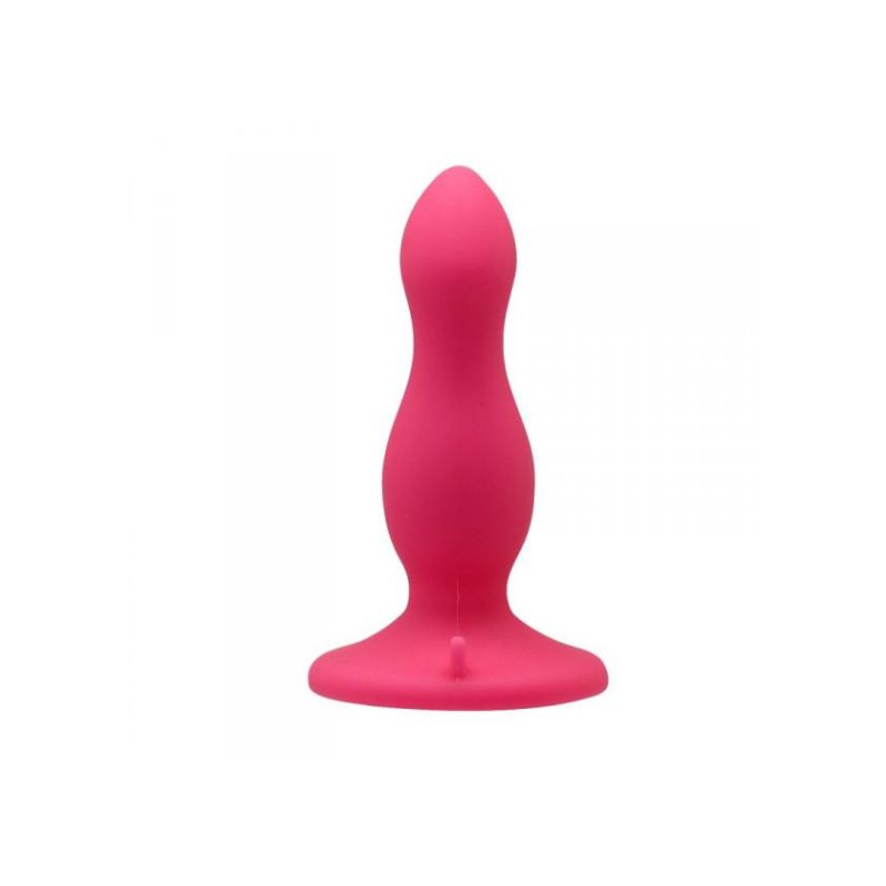 Silikonowy korek analny z mocną przyssawką sex 9cm Silikonowy korek analny z mocną przyssawką sex 9cm