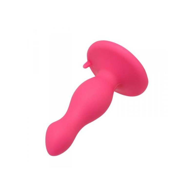 Silikonowy korek analny z mocną przyssawką sex 9cm Silikonowy korek analny z mocną przyssawką sex 9cm