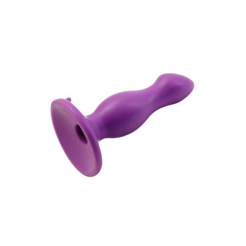 Silikonowy korek analny z mocną przyssawką sex 9cm Silikonowy korek analny z mocną przyssawką sex 9cm