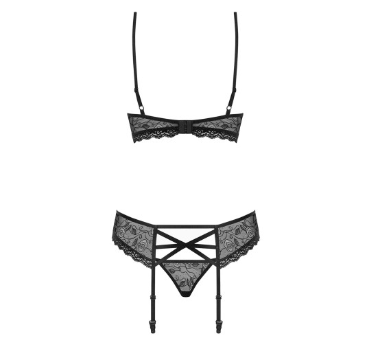 Komplet pas stringi sex biustonosz 818-seg-1 l/xl