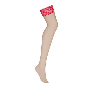 Podniecające czerwone sex pończochy obsessive s/m Podniecające czerwone sex pończochy obsessive s/m