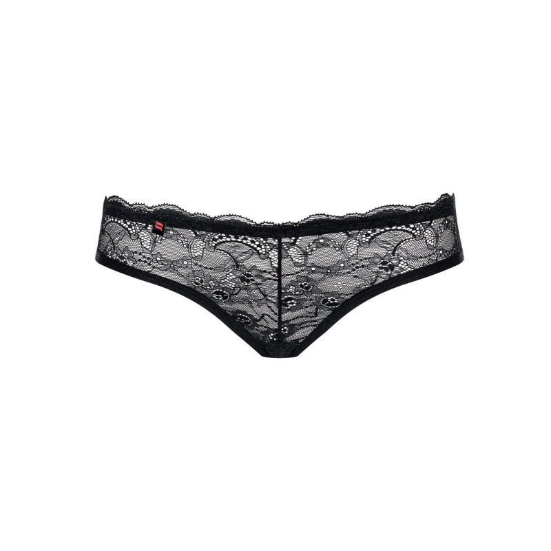 Sex figi czarna koronka erotyczne obsessive l/xl Sex figi czarna koronka erotyczne obsessive l/xl