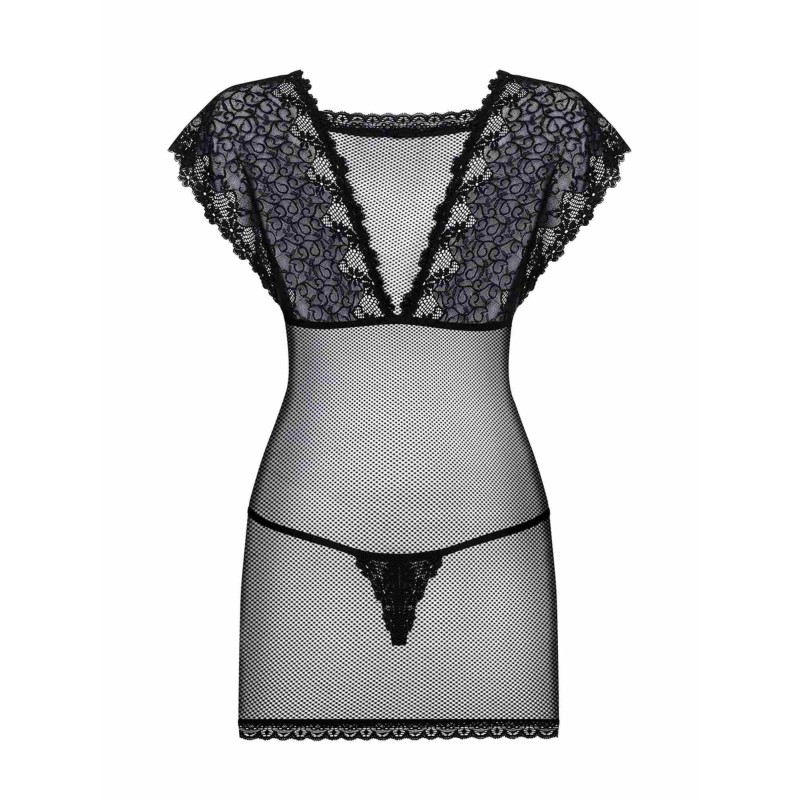Przejrzysta koszulka komplet stringi obsessive lxl Przejrzysta koszulka komplet stringi obsessive lxl