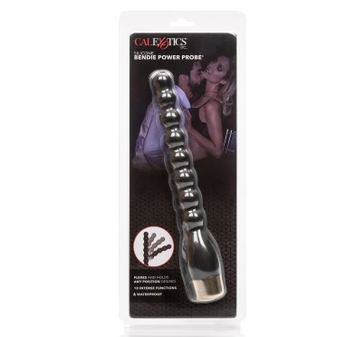 Czarny wibrujący plug analny różdżka koraliki Czarny wibrujący plug analny różdżka koraliki