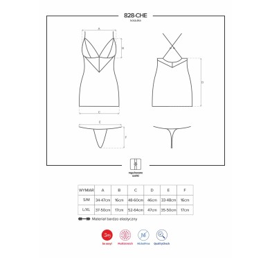 Czarny sex komplet koszulka stringi obsessive s/m Czarny sex komplet koszulka stringi obsessive s/m