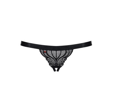 Stringi z wyciętym otwartym krokiem obsessive l/xl Stringi z wyciętym otwartym krokiem obsessive l/xl