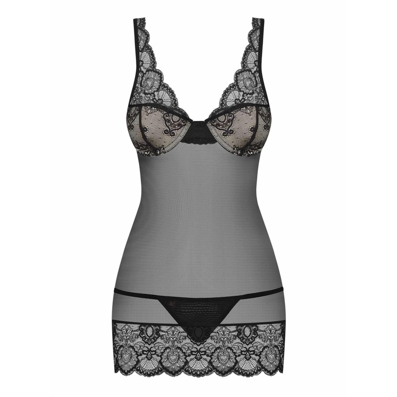 Zmysłowy komplet koszulka stringi obsessive l/xl Zmysłowy komplet koszulka stringi obsessive l/xl