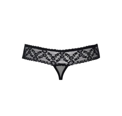 Stringi z rozciętym otwartym krokiem obsessive l/xl Stringi z rozciętym otwartym krokiem obsessive l/xl