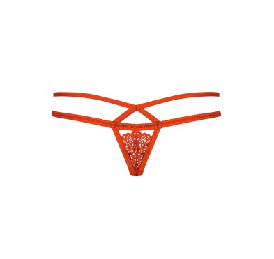 Czerwone koronkowe stringi erotyka obsessive l/xl Czerwone koronkowe stringi erotyka obsessive l/xl