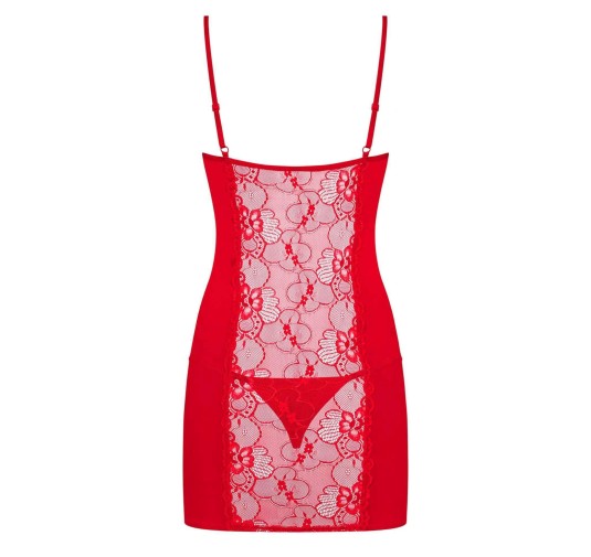 Gorąca sex koszulka stringi komplet heartina l/xl