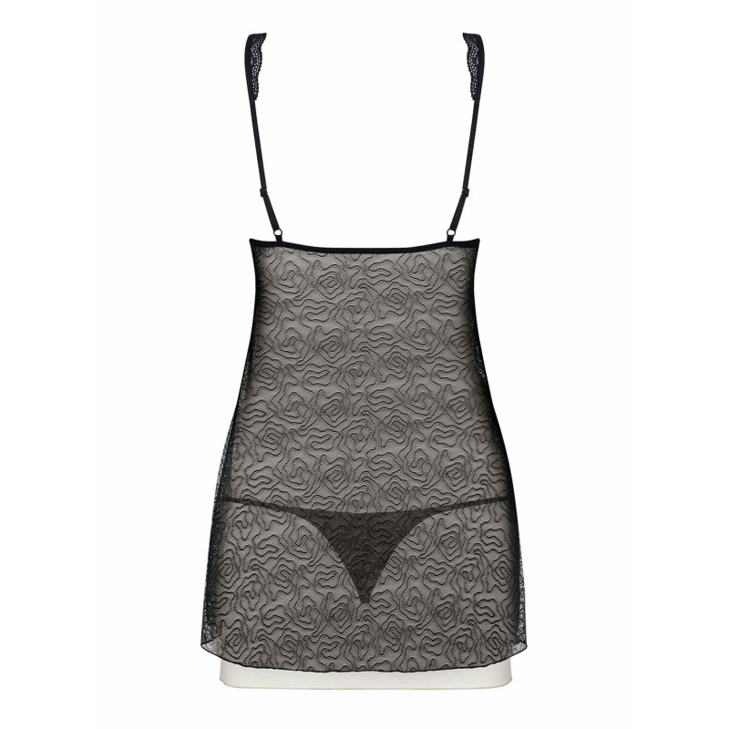 Komplet koszulka babydoll stringi obsessive l/xl Komplet koszulka babydoll stringi obsessive l/xl