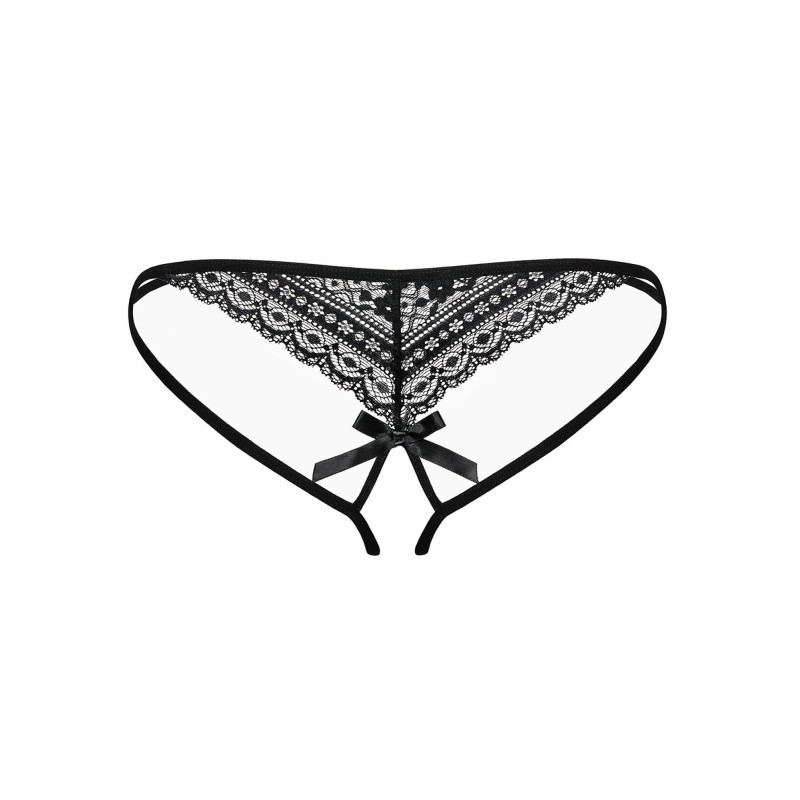 Rozcięte otwarte stringi erotyczne obsessive l/xl Rozcięte otwarte stringi erotyczne obsessive l/xl
