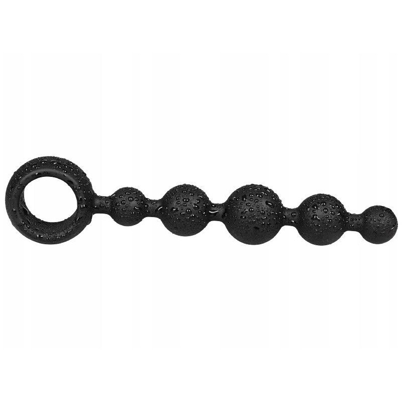 Silikonowe jędrne kulki analne do wkładania 17cm Silikonowe jędrne kulki analne do wkładania 17cm