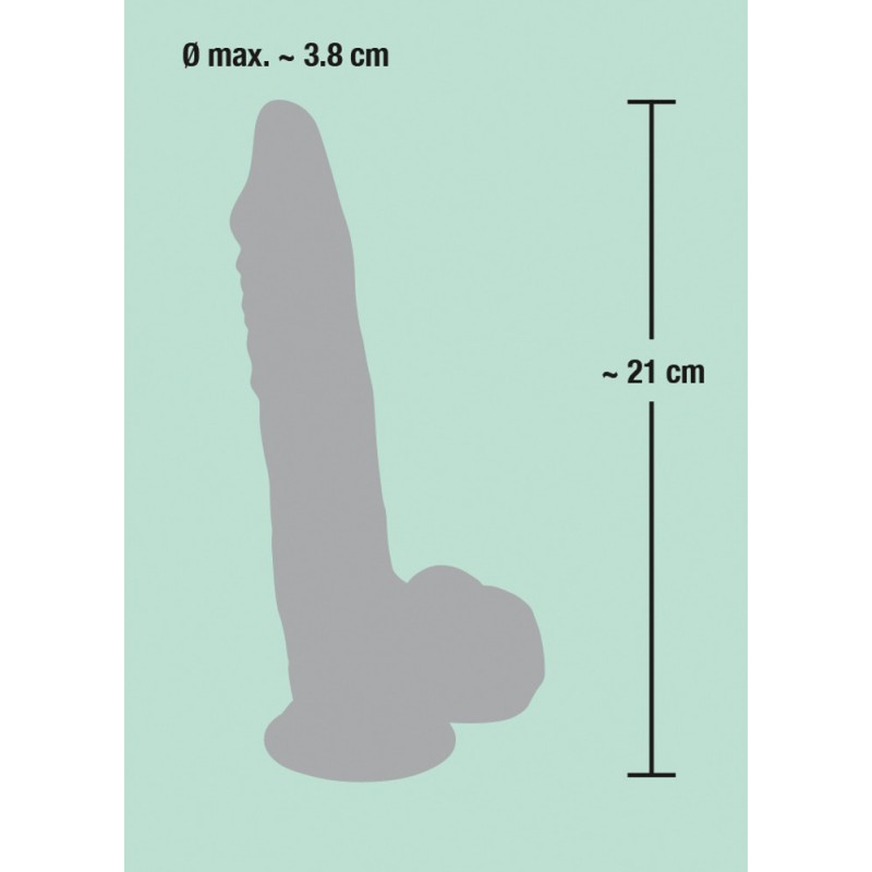 Realistyczny gruby duży penis dildo przyssawka 21c Realistyczny gruby duży penis dildo przyssawka 21c