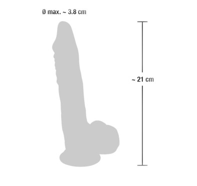 Realistyczny gruby duży penis dildo przyssawka 21c Realistyczny gruby duży penis dildo przyssawka 21c
