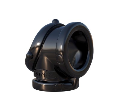 Pierścień-ROCK HARD COCK PIPE BLACK