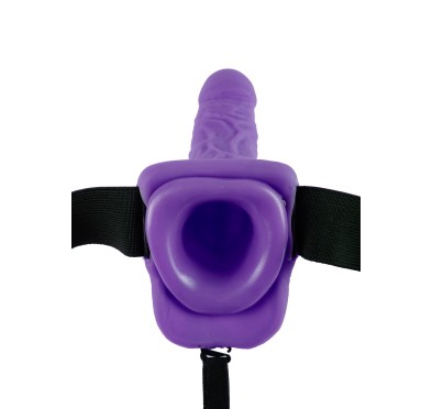 Strap-on z dildo żylastym przedłużenie penisa 18cm