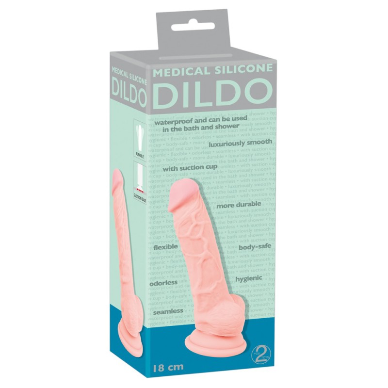 Replika penisa dildo członek realistyczny sex 18cm Replika penisa dildo członek realistyczny sex 18cm
