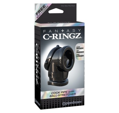 Pierścień-COCK PIPE WITH BALL STRETCHER
