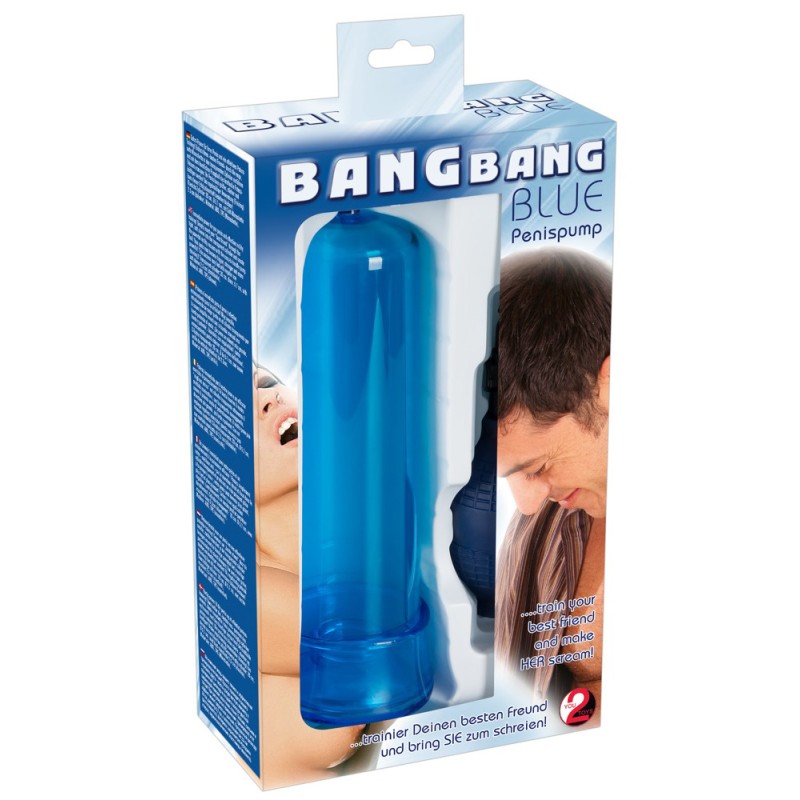 Pompka-5199520000 Bang Bang Blau-Pompka do penisa